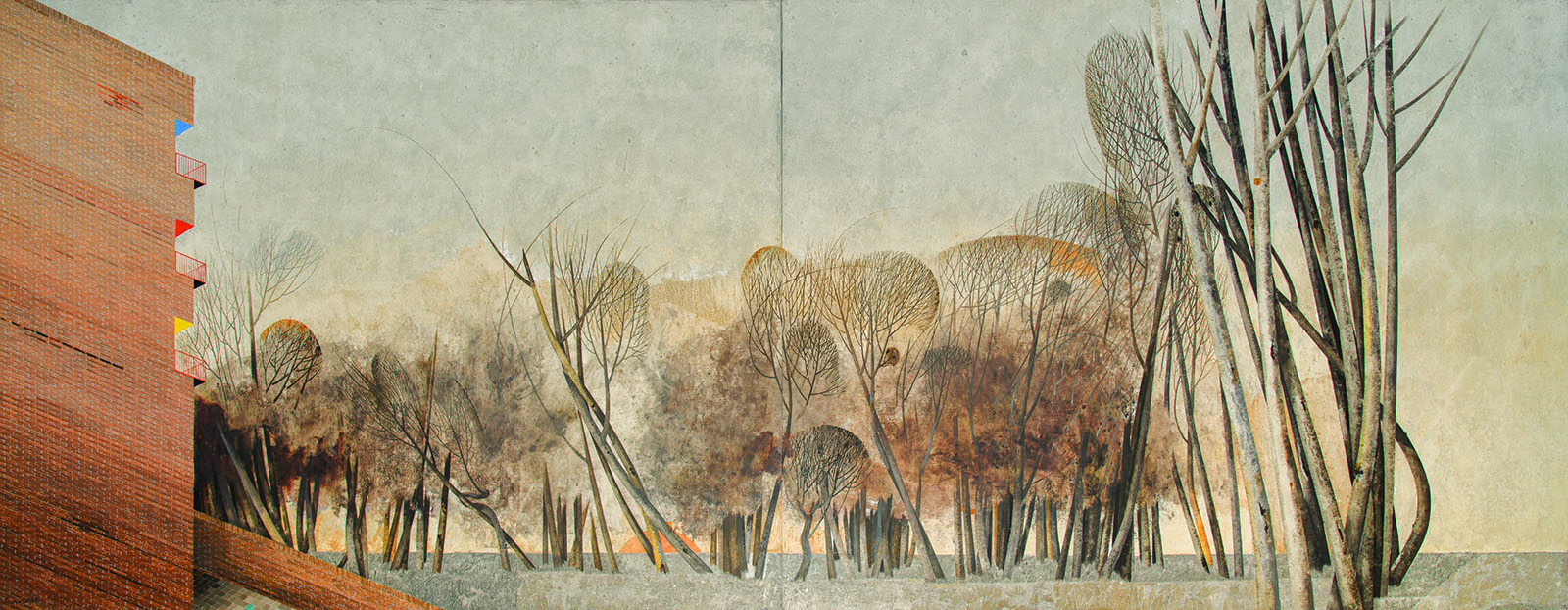 درخت‌ها (از مجموعه همای و همایون) (1402) رضوان صادق‌زاده.